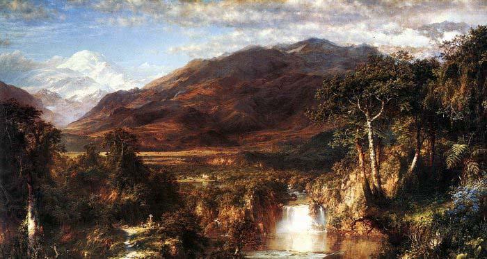 Frederick Edwin Church The Heart of the Andes china oil painting image